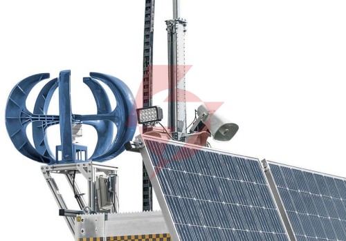 Zasilanie wiatrowe camsat icam-turbo mobile t400w