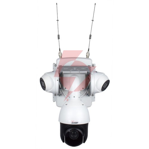 Zestaw kamer budowlanych camsat iconstruction-cam x25 duplex dome-2m