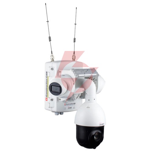 Zestaw kamer budowlanych camsat iconstruction-cam x25 duplex dome-2m