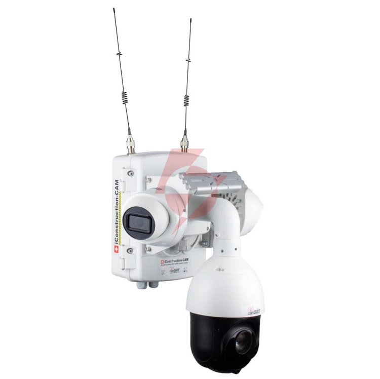 Zestaw kamer budowlanych camsat iconstruction-cam x25 duplex dome-2m