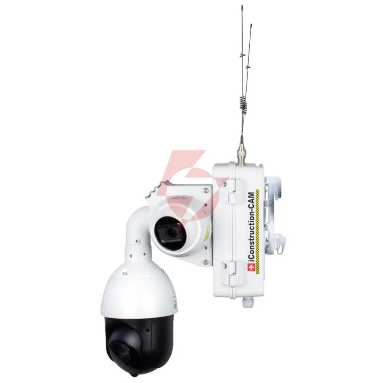 Zestaw kamer budowlanych camsat iconstruction-cam x25 duplex dome-2m
