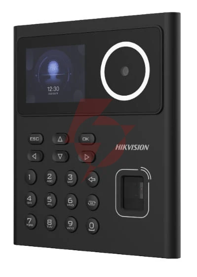 Terminal z identyfikacją twarzy i linii papilarnych hikvision ds-k1t320mfx