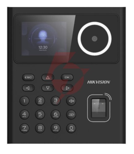 Terminal z identyfikacją twarzy i linii papilarnych hikvision ds-k1t320mfwx