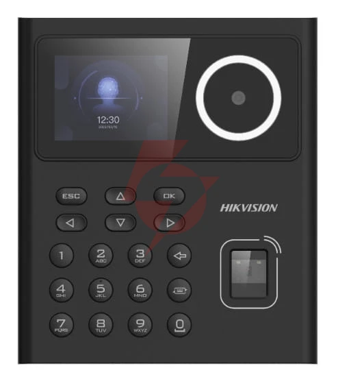 Terminal z identyfikacją twarzy i linii papilarnych hikvision ds-k1t320mfwx
