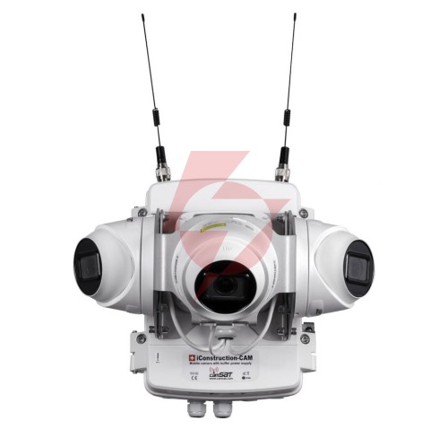 Zestaw kamer budowlanych camsat iconstruction-cam triplex dome-2m