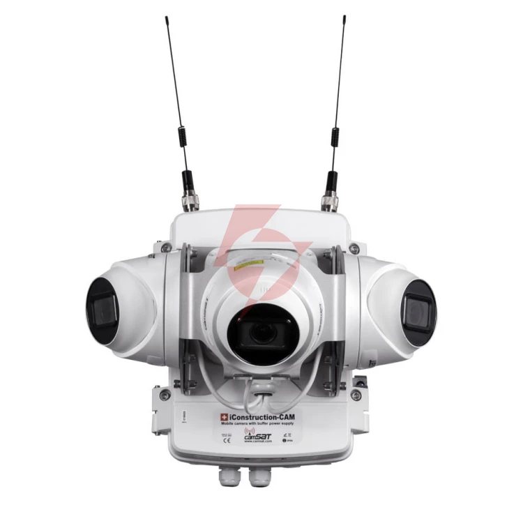Zestaw kamer budowlanych camsat iconstruction-cam triplex dome-2m