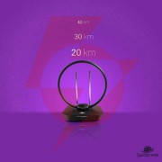 Antena pokojowa dvb-t2 spacetronik locus tv zasilacz 45db