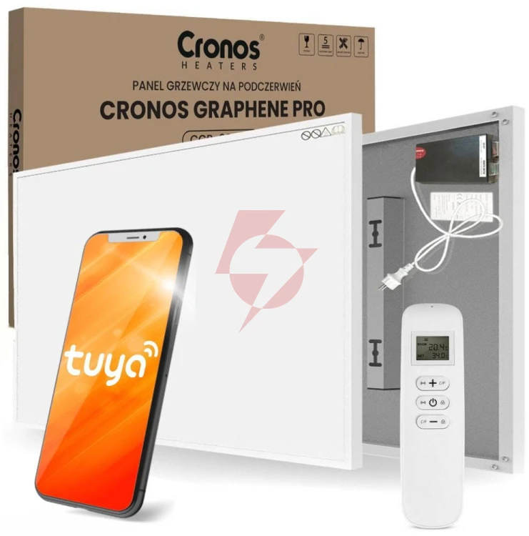 Panel grzewczy ir cronos graphene pro cgp-1100twp white