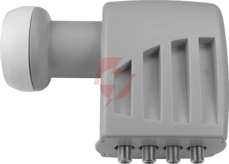 Lnb offset quattro 4 wyjścia: hh-vh-hl-vl - szary