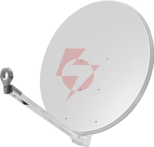 Antena satelitarna aluminiowa classic-line biała