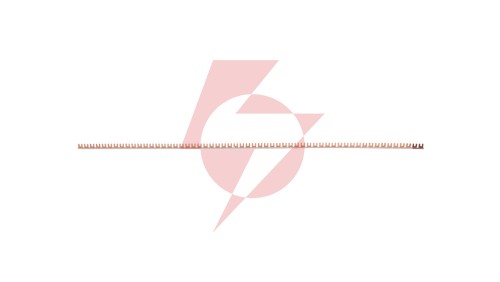 Szyna łączeniowa 1P 80A 16mm2 widełkowa Z-GV-16/1P-1TE 271061