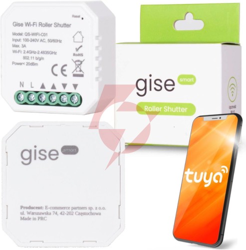Gise smart sterownik roletowy wifi | tuya