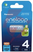 Akumulatorki aa / r6 panasonic eneloop 2000mah bk-3mcde/4be (blister 4 szt.)