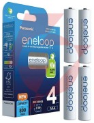 Akumulatorki r03 / aaa panasonic eneloop 800mah bk-4mcde/4be (blister 4 szt.)