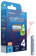 Akumulatorki r03 / aaa panasonic eneloop 800mah bk-4mcde/4be (blister 4 szt.)