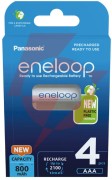 Akumulatorki r03 / aaa panasonic eneloop 800mah bk-4mcde/4be (blister 4 szt.)