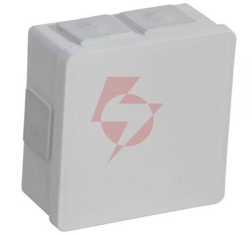 Puszka natynkowa pusta 6 wlotów viplast vp-02 klik biała ip55 86x86x40mm 002-01