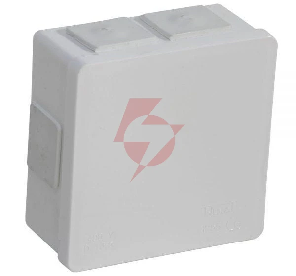Puszka natynkowa pusta 6 wlotów viplast vp-02 klik biała ip55 86x86x40mm 002-01