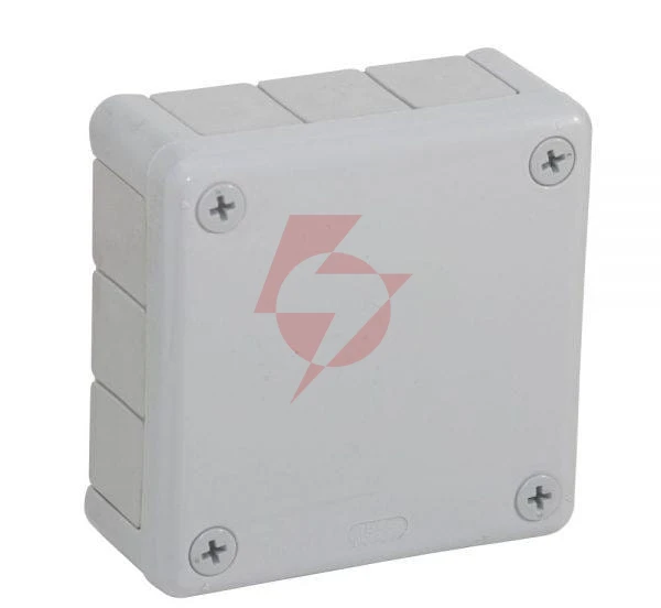Puszka natynkowa pusta 12 wlotów viplast vp-41 szara ip55 98x98x42mm 041-03