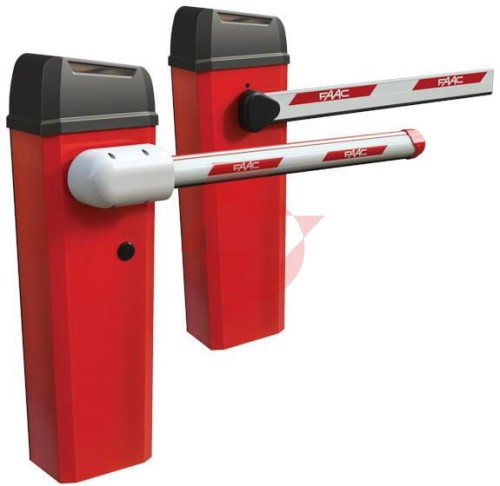 Szlaban faac b614 - zestaw z ramieniem prostokątnym 3815mm