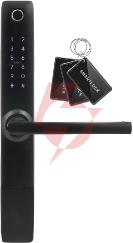 Klamka z kontrolerem dostępu eura elh-20h4 black