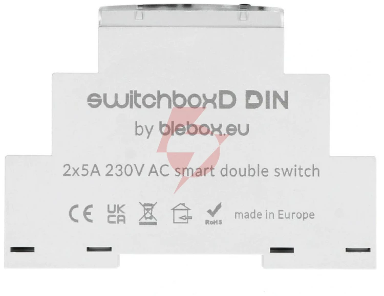 Moduł przekaźnikowy switchboxd din blebox
