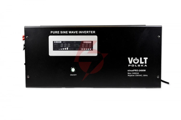 Przetwornica volt polska sinuspro-2400w 12v 1600/2400w