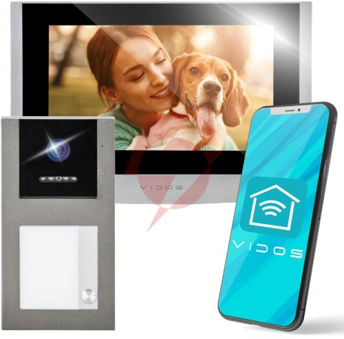 Zestaw wideodomofonowy ip vidos z02