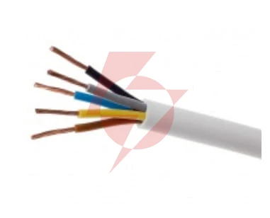 Przewód elektryczny giętki linka h05vv-f owy 5x4mm2 300/500v elektrokabel 1m