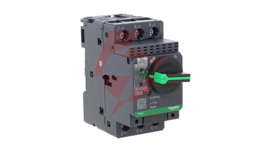 TeSys Deca Wyłącznik silnikowy 3P 0,18kW 0,4-0,63A GV2P04