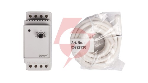 Termostat DEVIreg 330 230V 16A -10C - +10C biały 140F1070