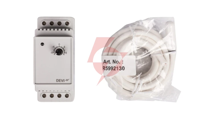 Termostat DEVIreg 330 230V 16A -10C - +10C biały 140F1070