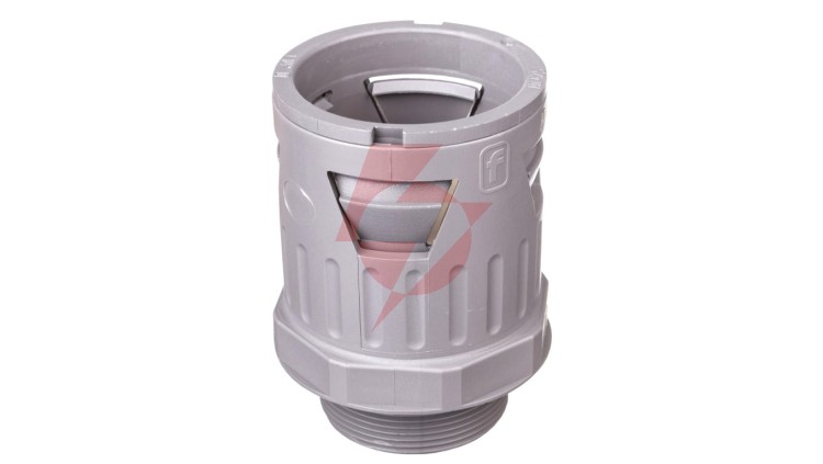 Dławnica do węża osłonowego M40 IP68 SILVYN KLICK-GM 40x1,5 szara 55501080