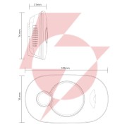 Fireangel czujnik tlenku węgla fa3322