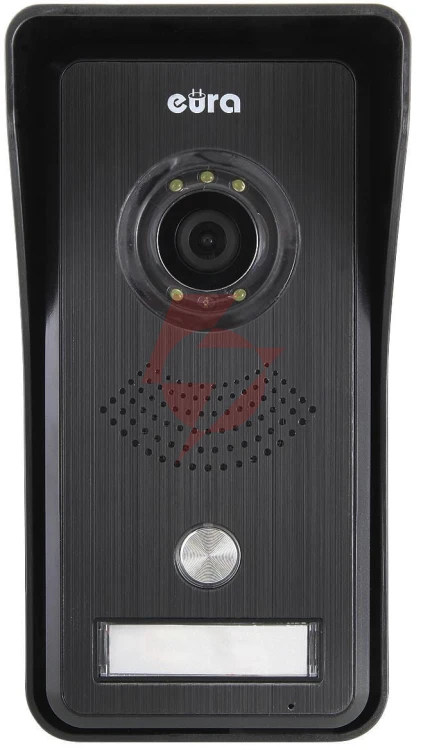 Wideodomofon eura vdp-42a3 gamma+ czarny monitor tuya 