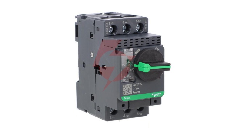 TeSys Deca Wyłącznik silnikowy 3P 11kW 20-25A GV2P22