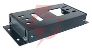 Podstawa montażowa 6,5-10,5cm ocynk ral7016 pod napędy nice, faac, genius, beninca, key, came, roger
