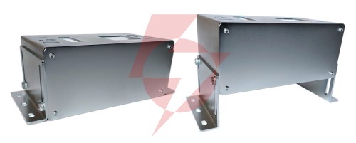 Podstawa montażowa 15,5-24cm ocynk ral7016 pod napędy dea livi, somfy elixo, bft deimos, gise g1000h