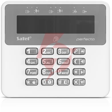 Satel bezprzewodowy manipulator lcd prf-lcd-a2
