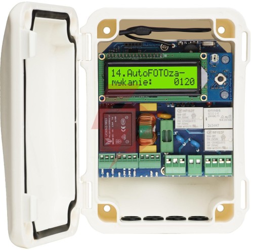 Centrala sterująca proxima sb display_p hcs (do bramy przesuwnej) - droga radiowa proxima 433.92mhz