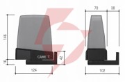 Wspornik montażowy do lampy came krx (806la-0040)