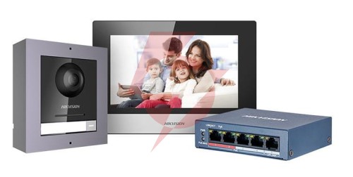 Zestaw widedomofonowy ds-kis602(b) hikvision