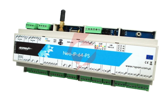 Ropam centrala alarmowa neo-ip-64-ps-d12m