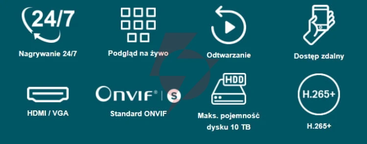 Rejestrator tp-link vigi nvr1008h