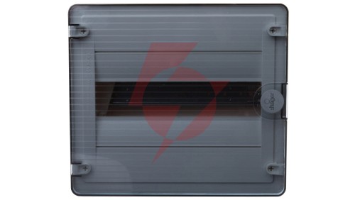 Rozdzielnica modułowa 1x12 natynkowa IP40 Golf (drzwi transparentne) VS112TD