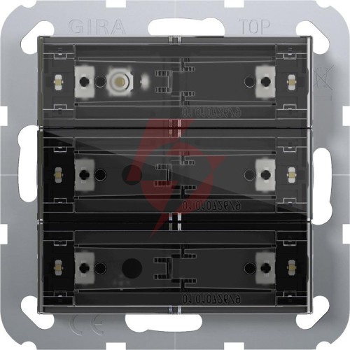 Gira czujnik przyciskowy 4 standard 2x knx system 55 501200