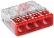 Szybkozłączka drut 4x 0,5-2,5mm2 wago 2273-204 (paczka 100szt.)