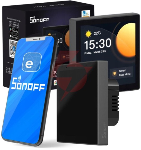 Sonoff nspanel pro smart scene | przełącznik ścienny z wyświetlaczem