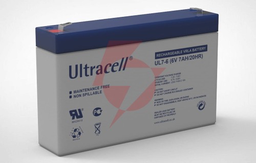 Akumulator agm ultracell ul 6v 7ah