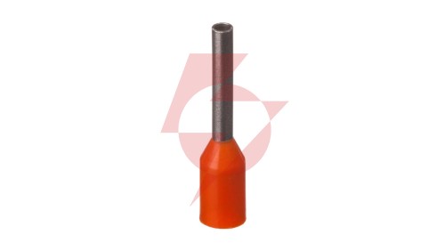 Końcówka tulejkowa izolowana TI 0,5mm2/8mm pomarańczowa cynowana TI0,5L8DE /100szt./